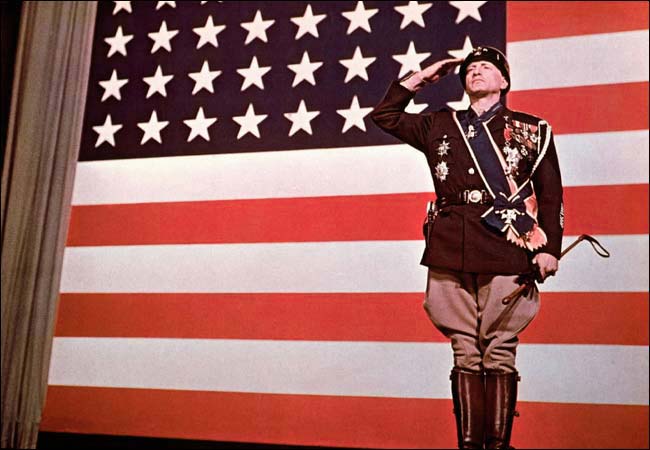 George C. Scott in Patton (1970).